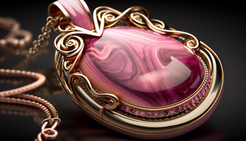 Pink Agate Jewelry