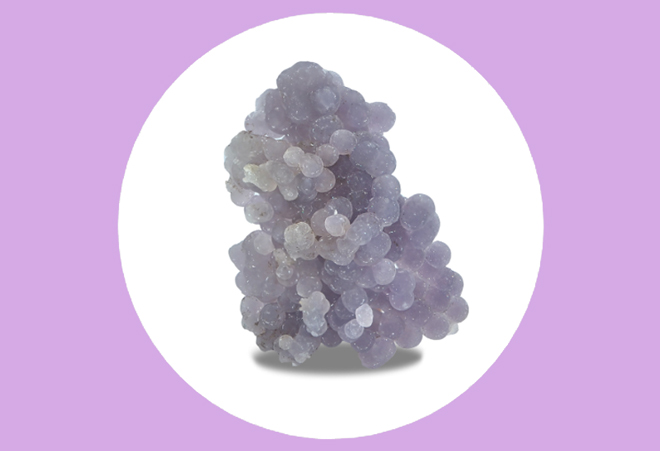 Purple Grape Chalcedony