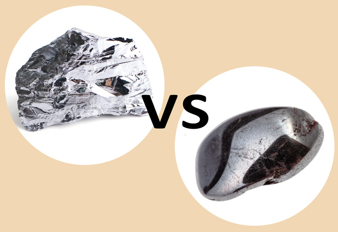 Terahertz Stone vs Hematite