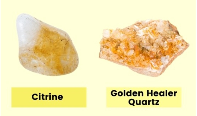 Golden Healer Quartz VS Citrine