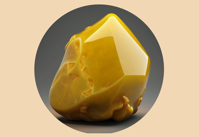 Yellow Jade Stone