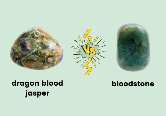 dragon blood jasper vs bloodstone